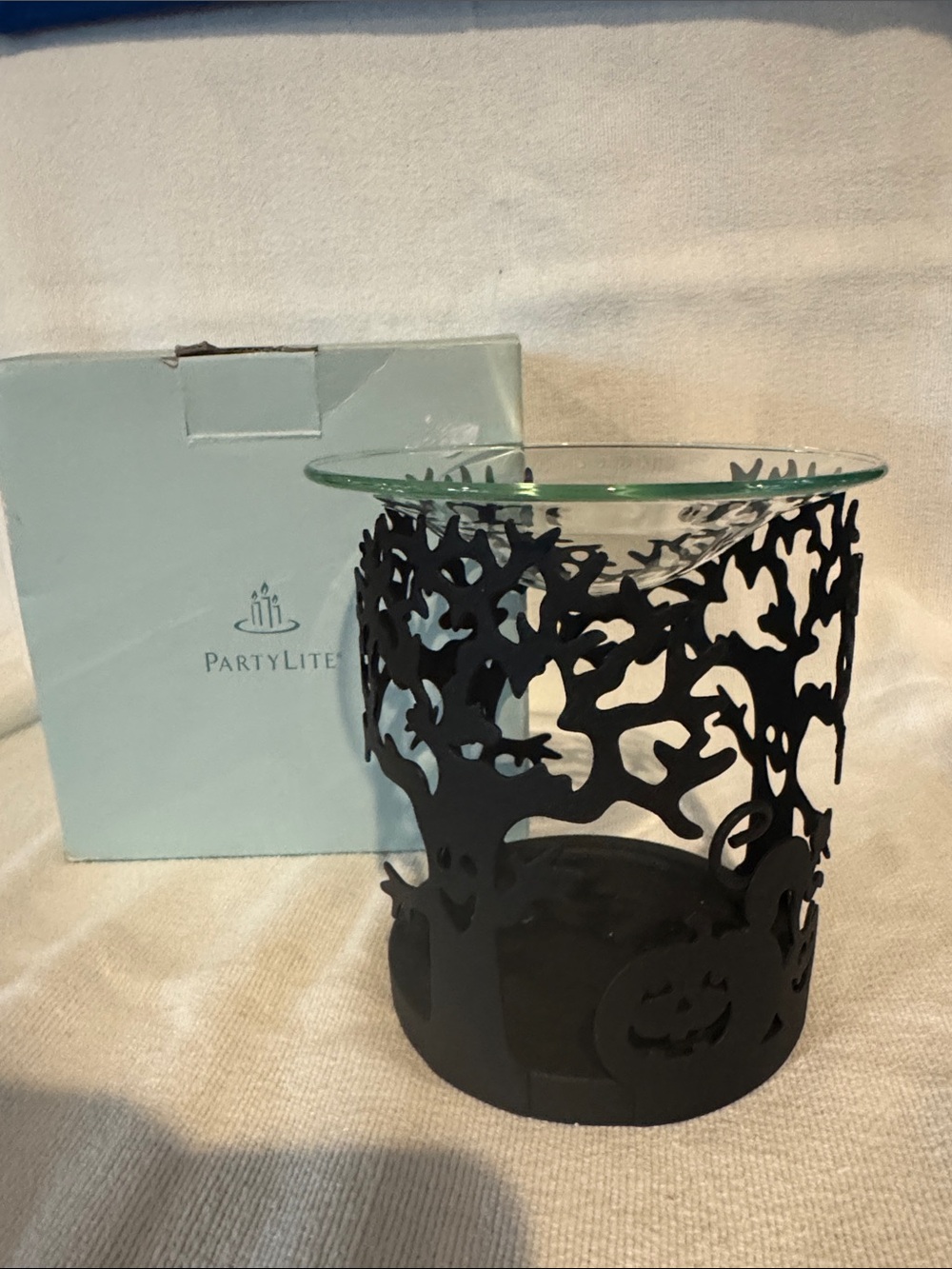 PartyLite Trick Or Treat Fragrance Warmer P90807 - Retired